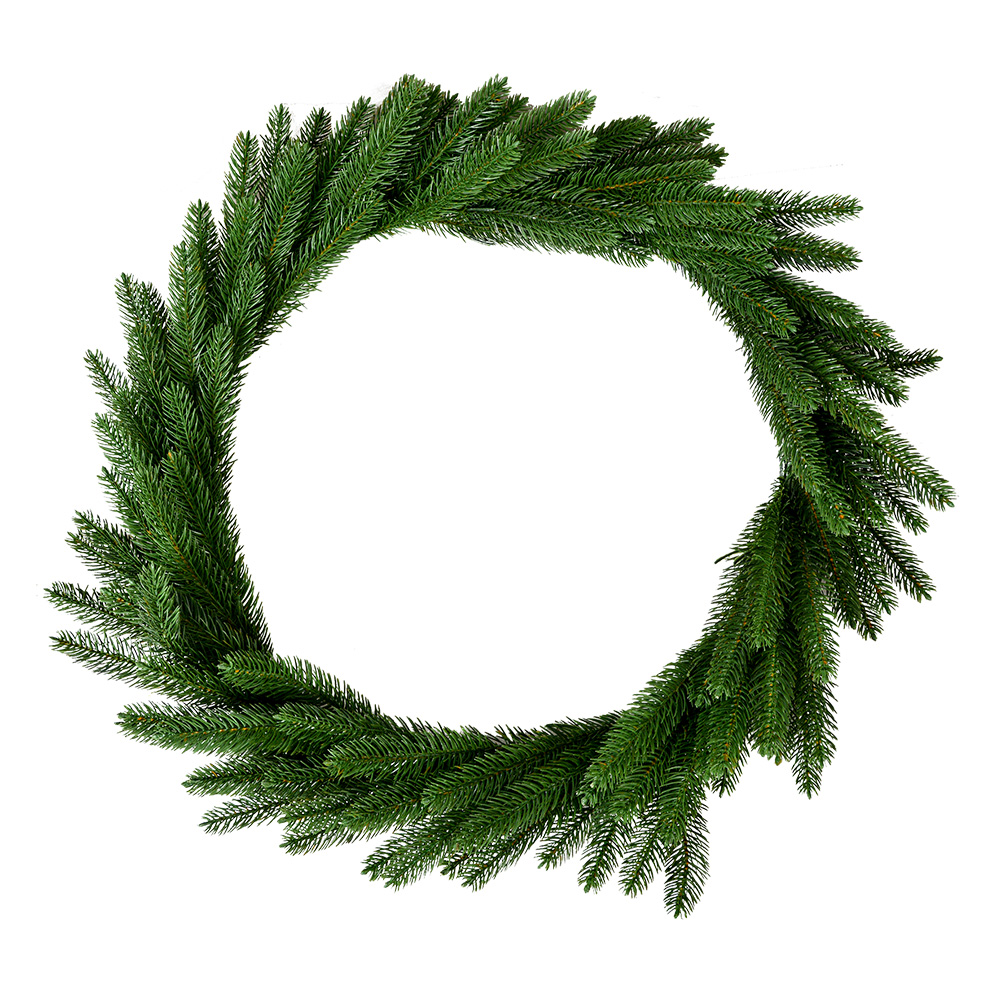 [50819] Decoratie krans kerst Ø 65x10 cm