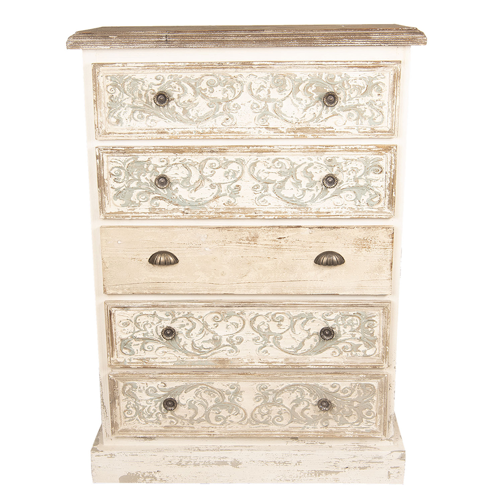 [5H0426] Ladekast 85x36x120 cm