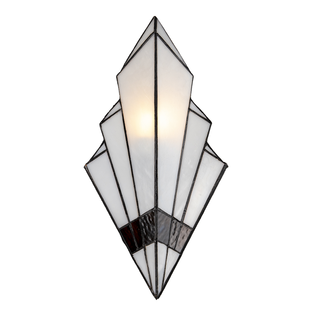 [5LL-6083] Wandlamp Tiffany 23x13x43 cm E27/max 1x40W