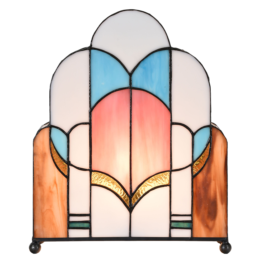 [5LL-6117] Tafellamp Tiffany 30x4x25 cm E14/max 1x40W