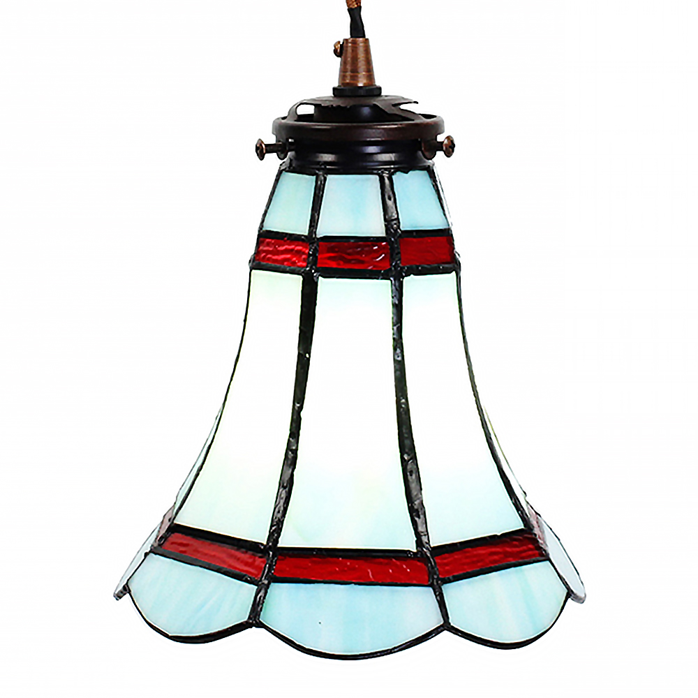 [5LL-6202] Hanglamp Tiffany Ø 15x115 cm E14/max 1x25W