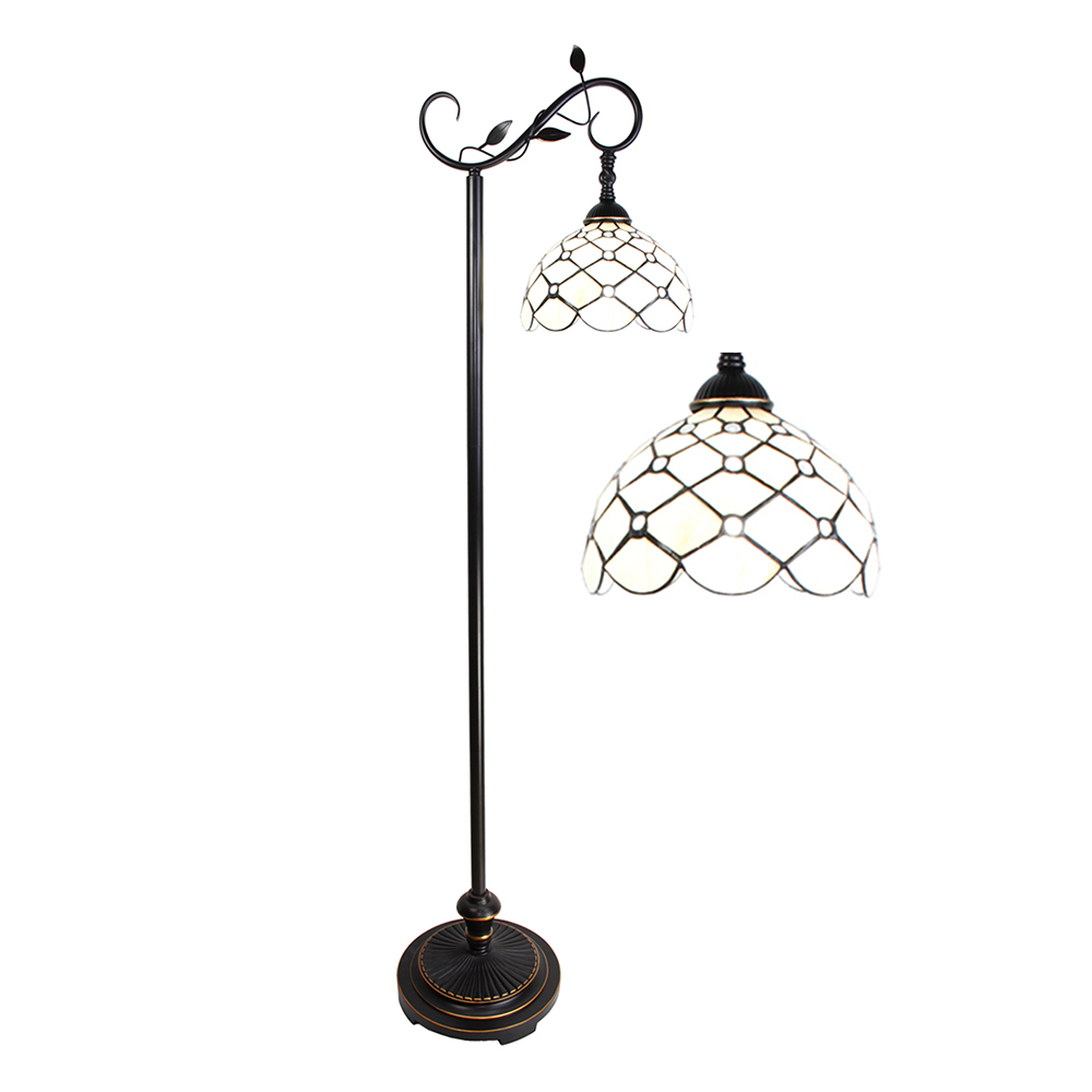 [5LL-6244] Vloerlamp Tiffany 36x25x152 cm E27/max 1x60W