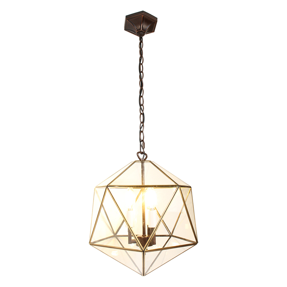 [5LL-9345] Hanglamp 35x35x140 cm E14/max 3x25W