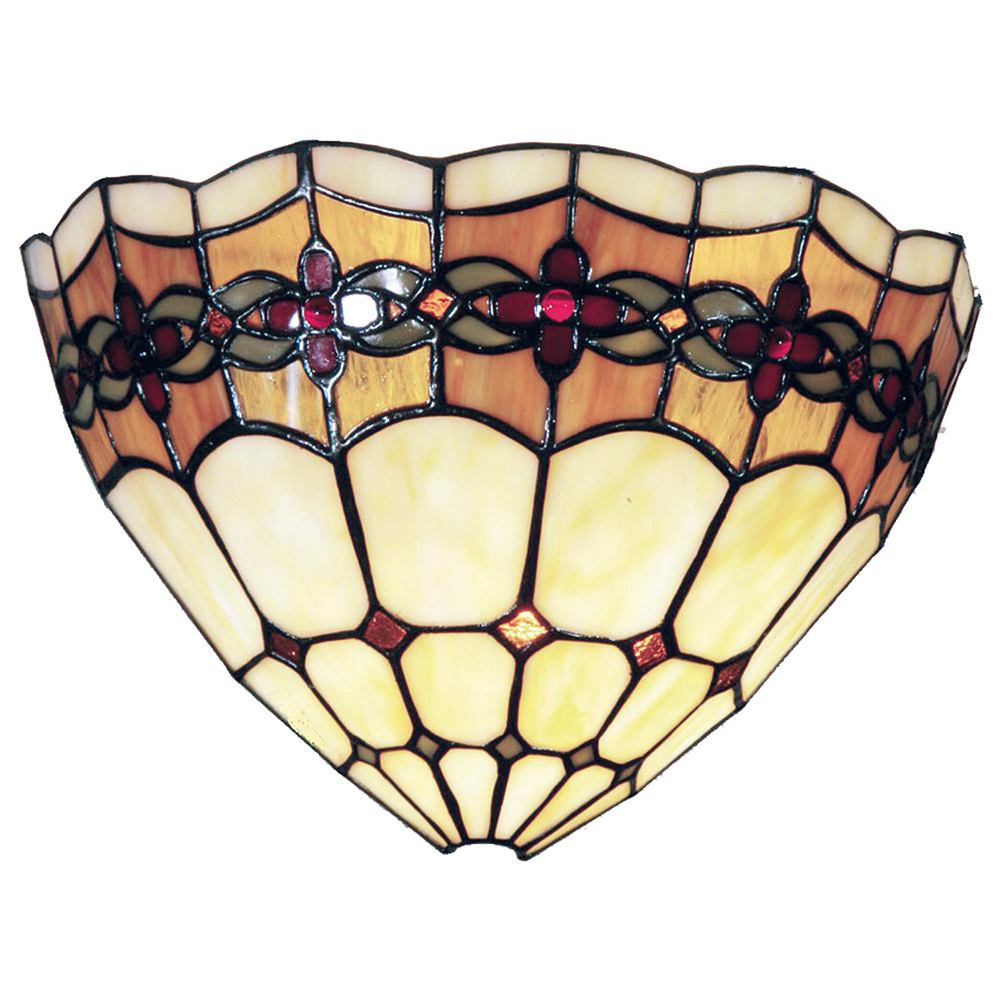 [5LL-9884] Wandlamp Tiffany 30x14x20 cm E14/max 1x40W