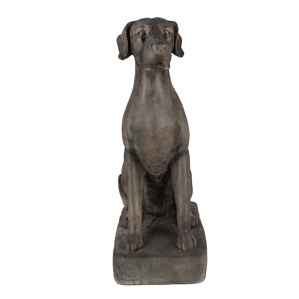 [5MG0044] Decoratie hond 44x26x73 cm
