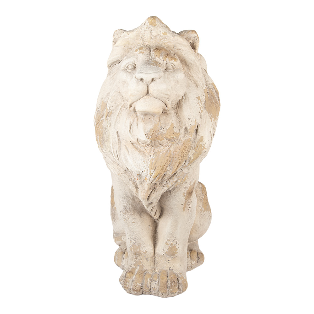[5MG0080] Decoratie leeuw 50x30x62 cm