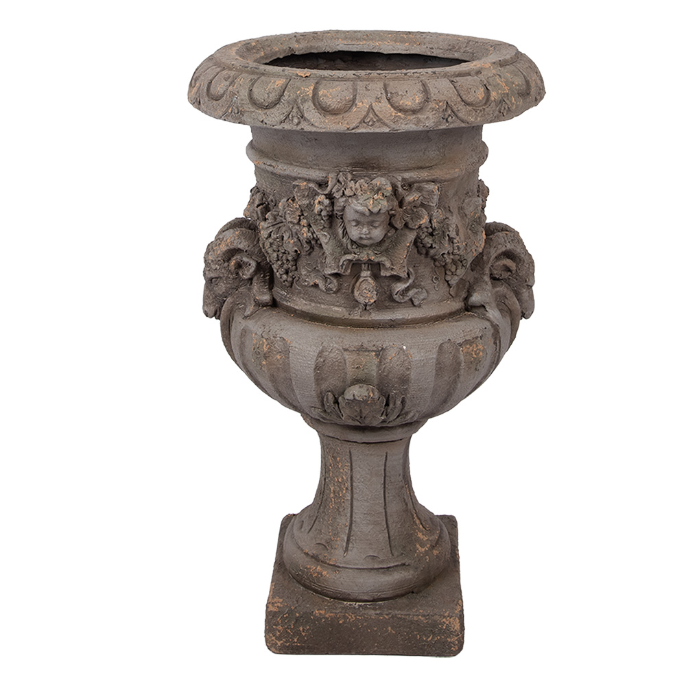 [5MG0092] Decoratie bloempot 40x38x64 cm