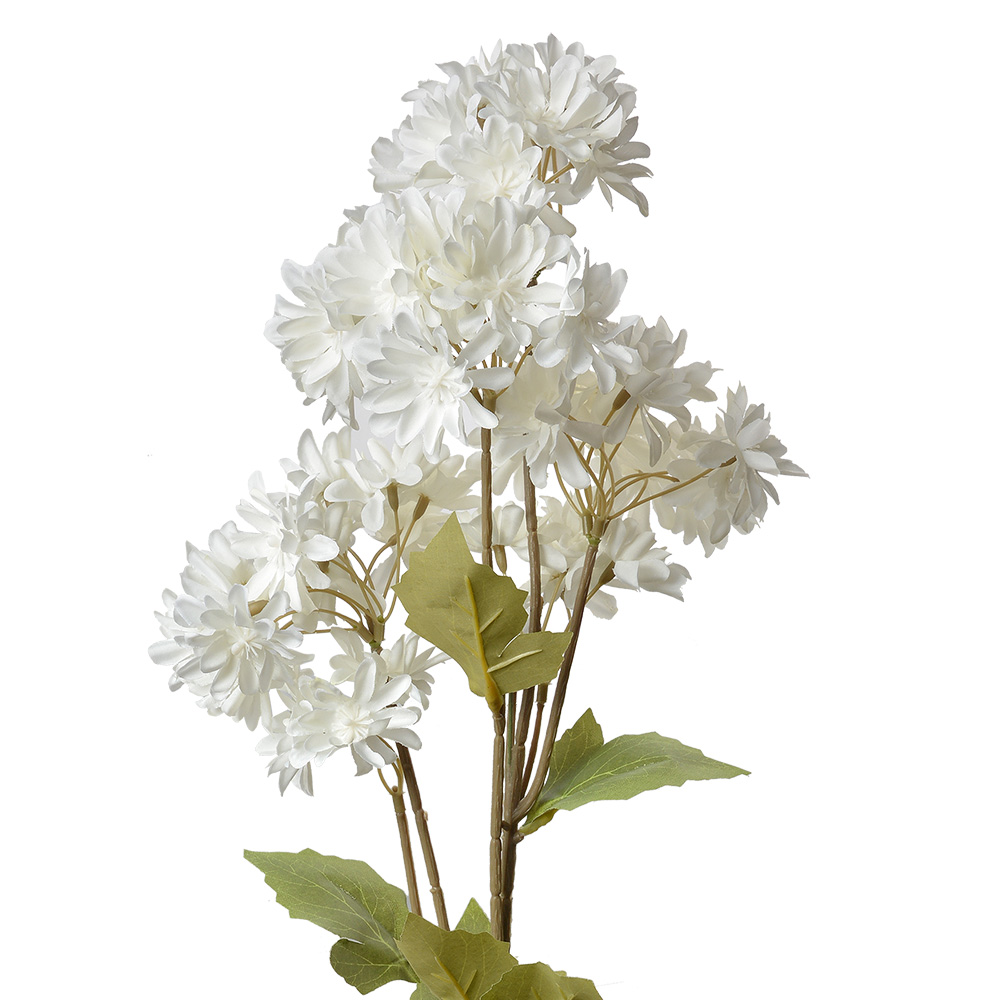 Decoratie tak met bloemen 17x9x72 cm