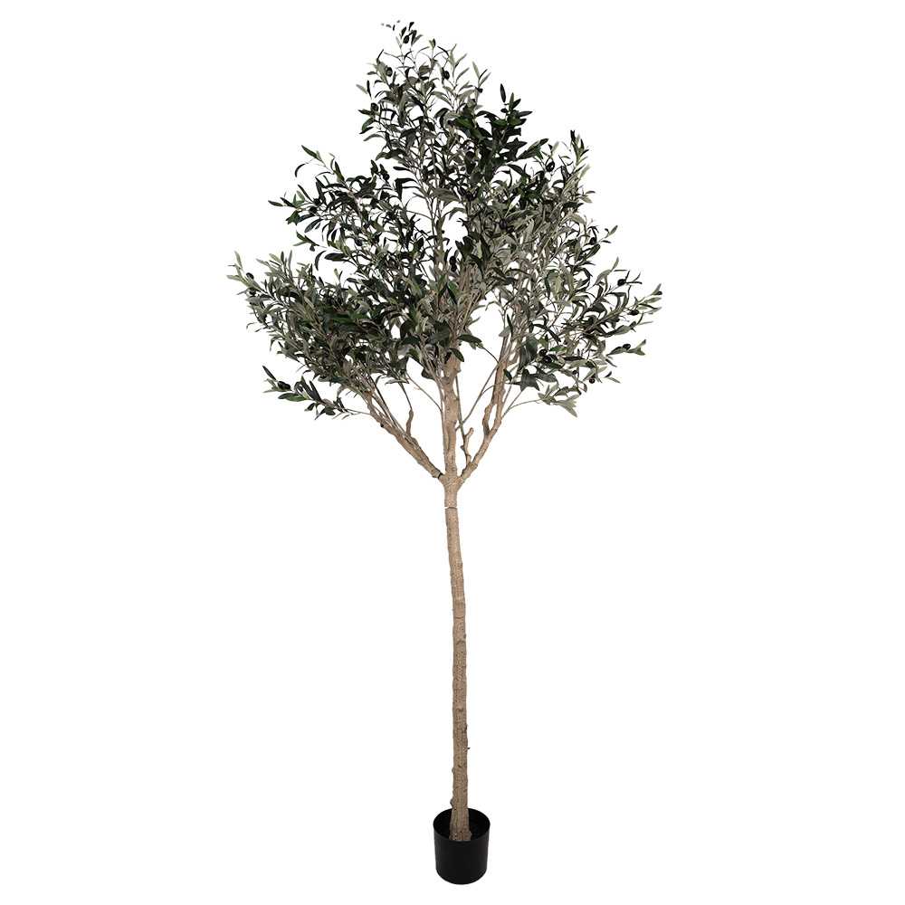 [5PL0139] Decoratie olijfboom 120x80x240 cm