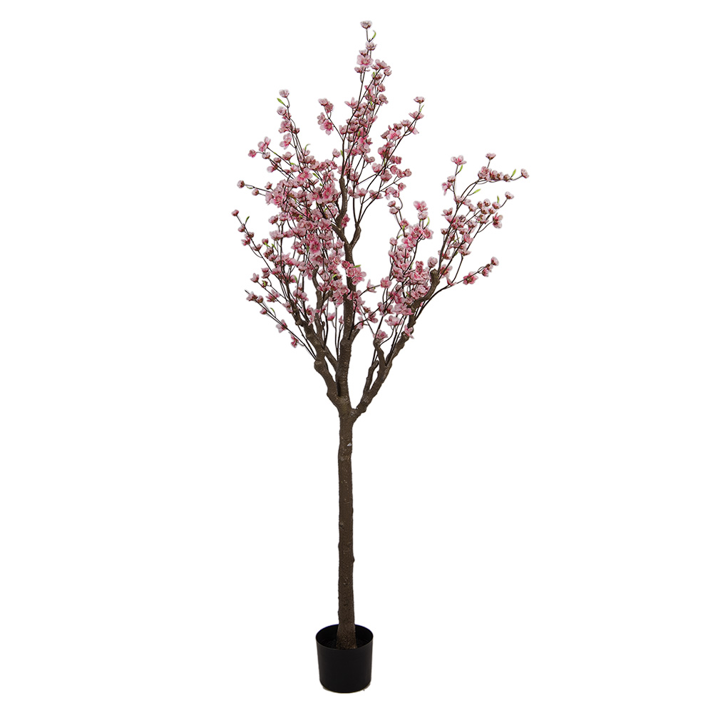 [5PL0143] Decoratie kersenbloesem boom 45x45x185 cm