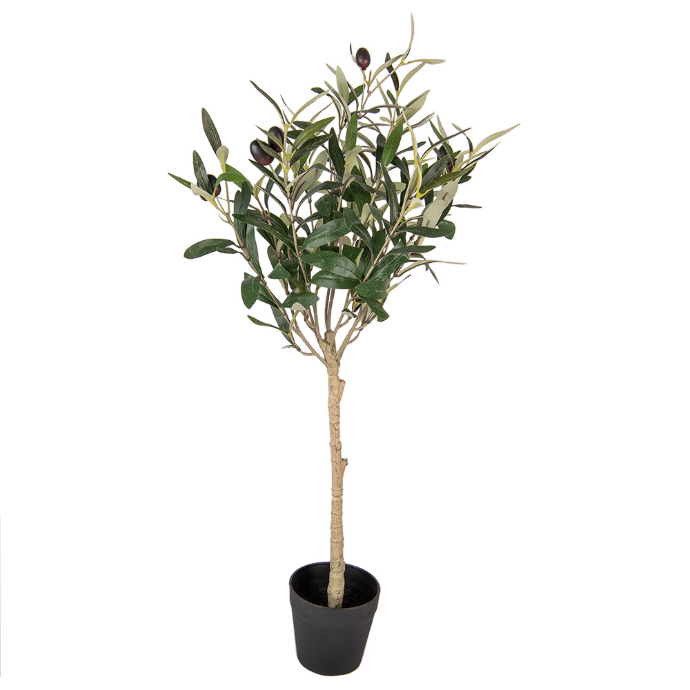 [5PL0150] Decoratie olijf boom 15x15x70 cm