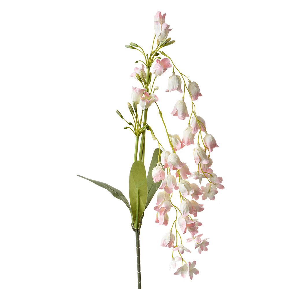 [5PL0161LP] Decoratie tak met bloemen 15x6x80 cm