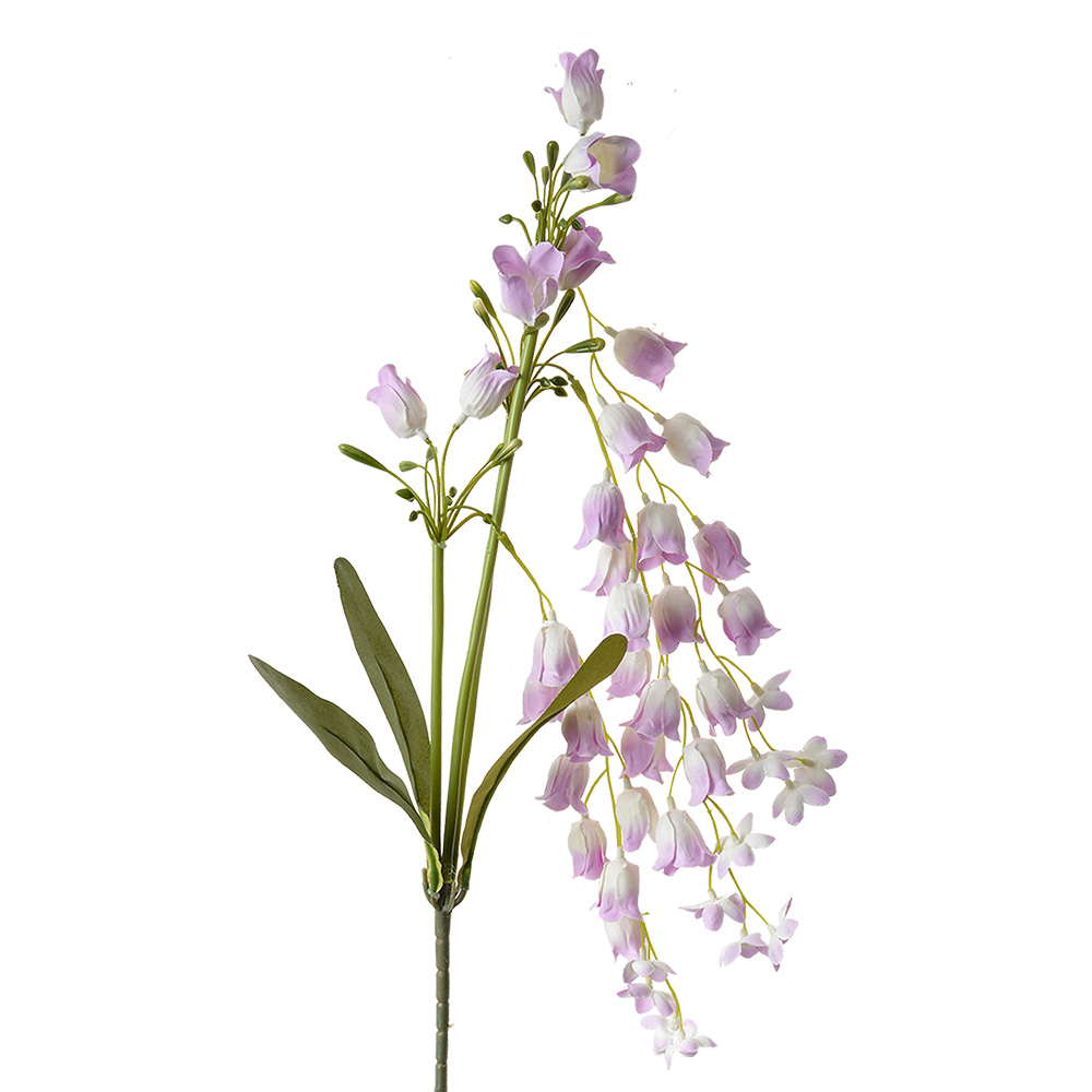 [5PL0161LPA] Decoratie tak met bloemen 15x6x80 cm