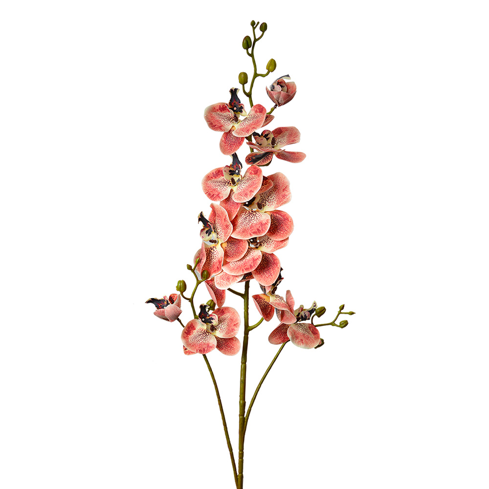 [5PL0170R] Decoratie tak met bloemen 15x8x116 cm