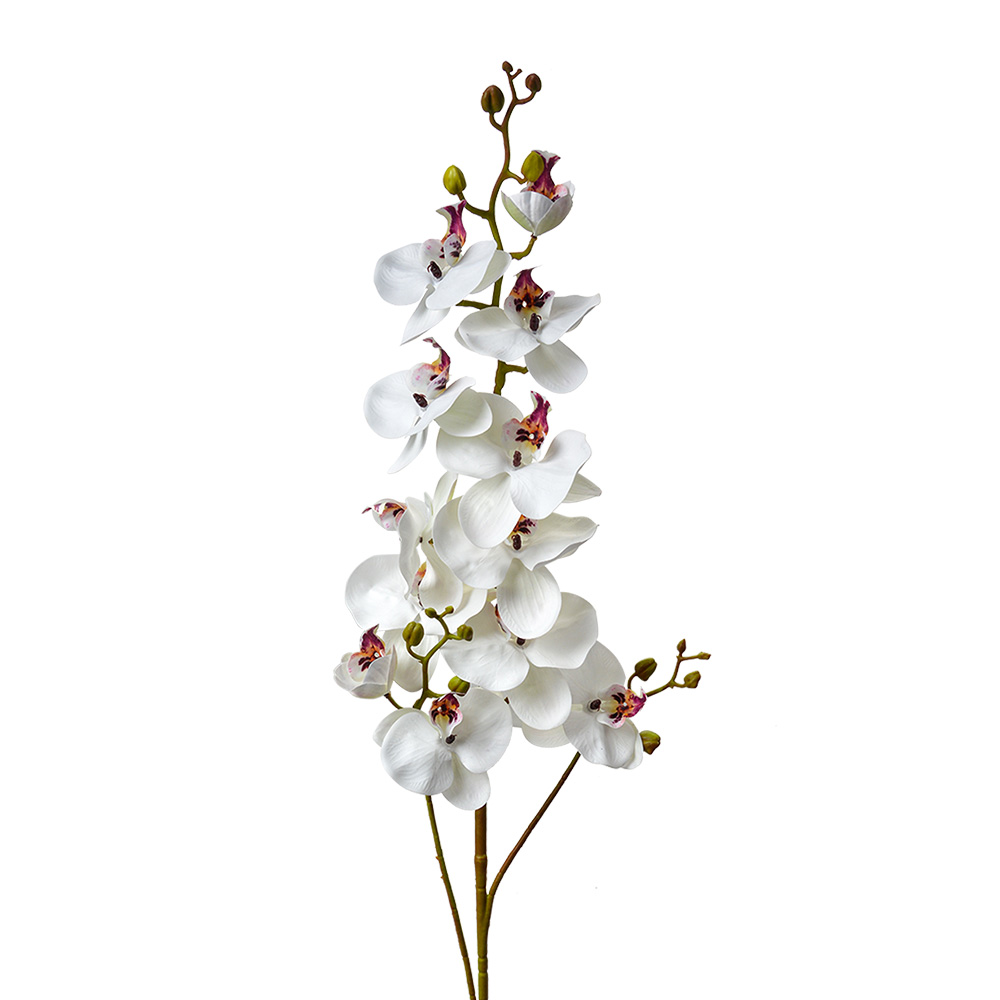 Decoratie tak met bloemen 15x8x116 cm