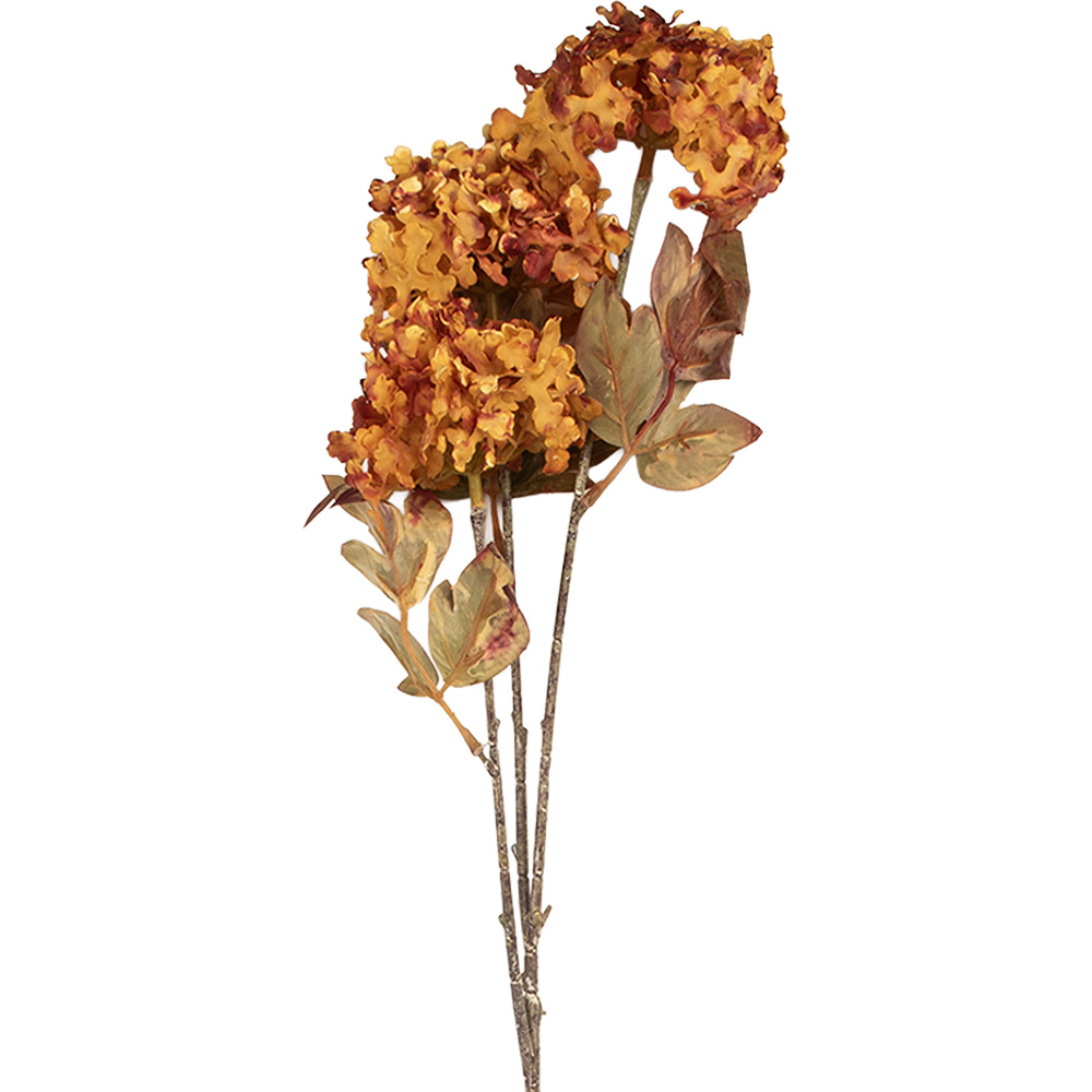 [5PL0193O] Decoratie tak met bloemen 10x8x76 cm