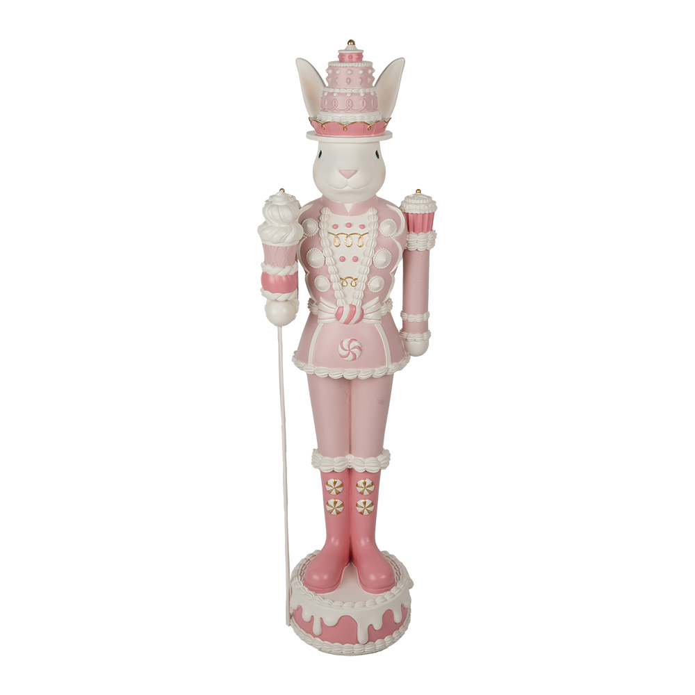 [5PR0146] Decoratie konijn 29x25x100 cm