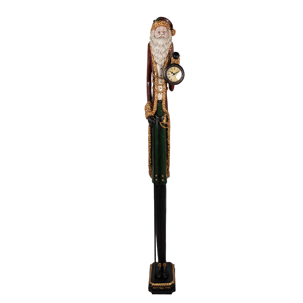 [5PR0166] Decoratie kerstman 19x19x145 cm