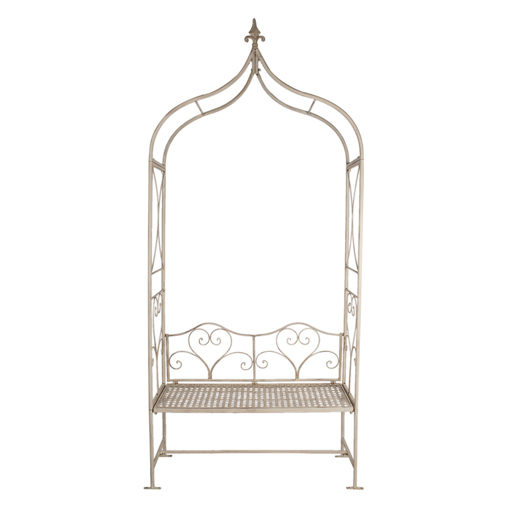 [5Y1057] Bank met boog 108x41x239 cm