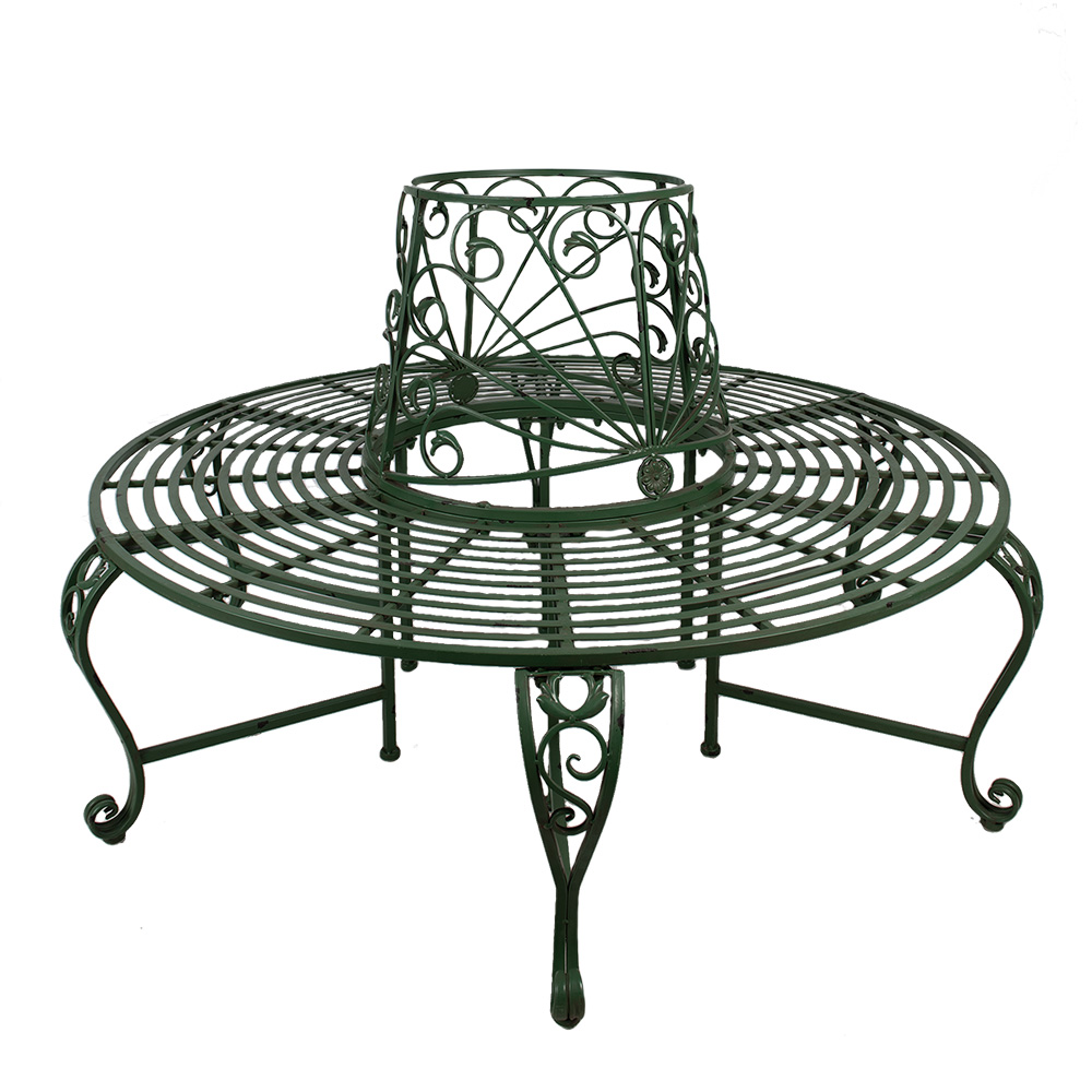 [5Y1197] Bank Ø 152x89 cm