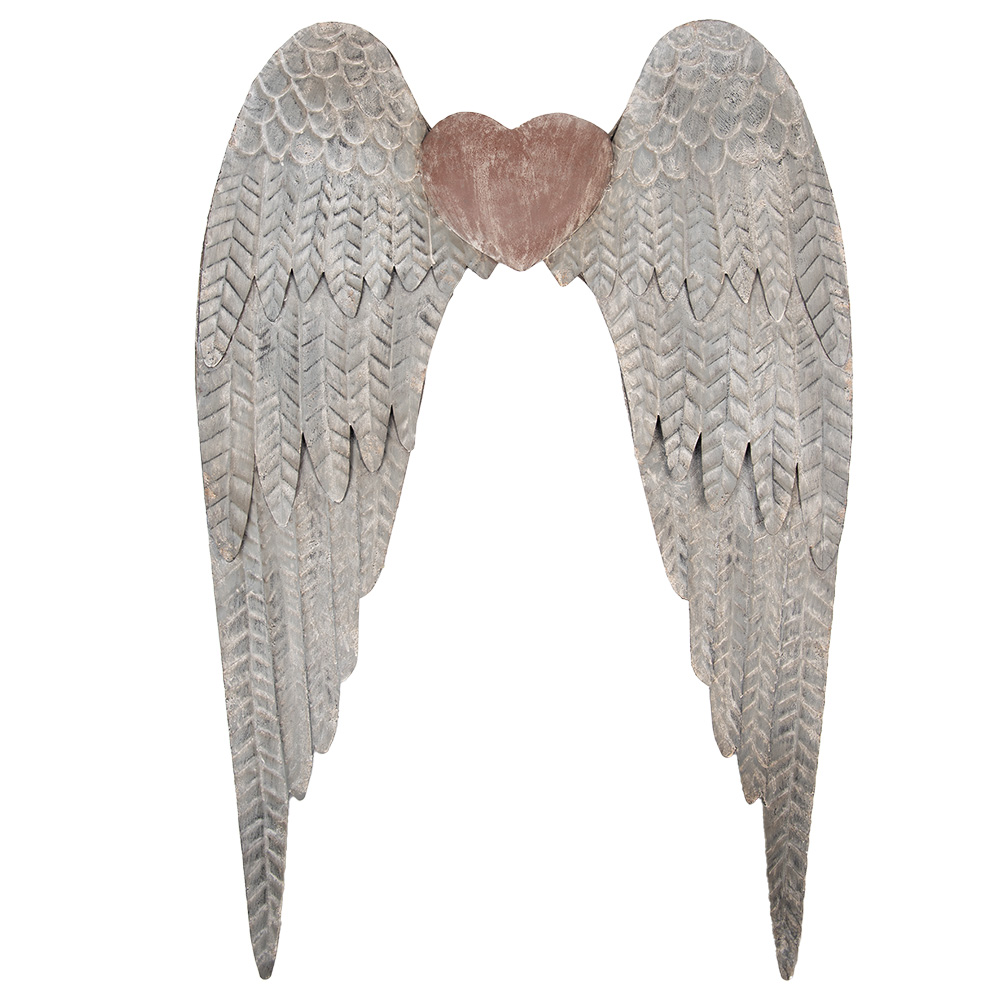 [5Y1333] Wanddecoratie vleugels 79x6x113 cm