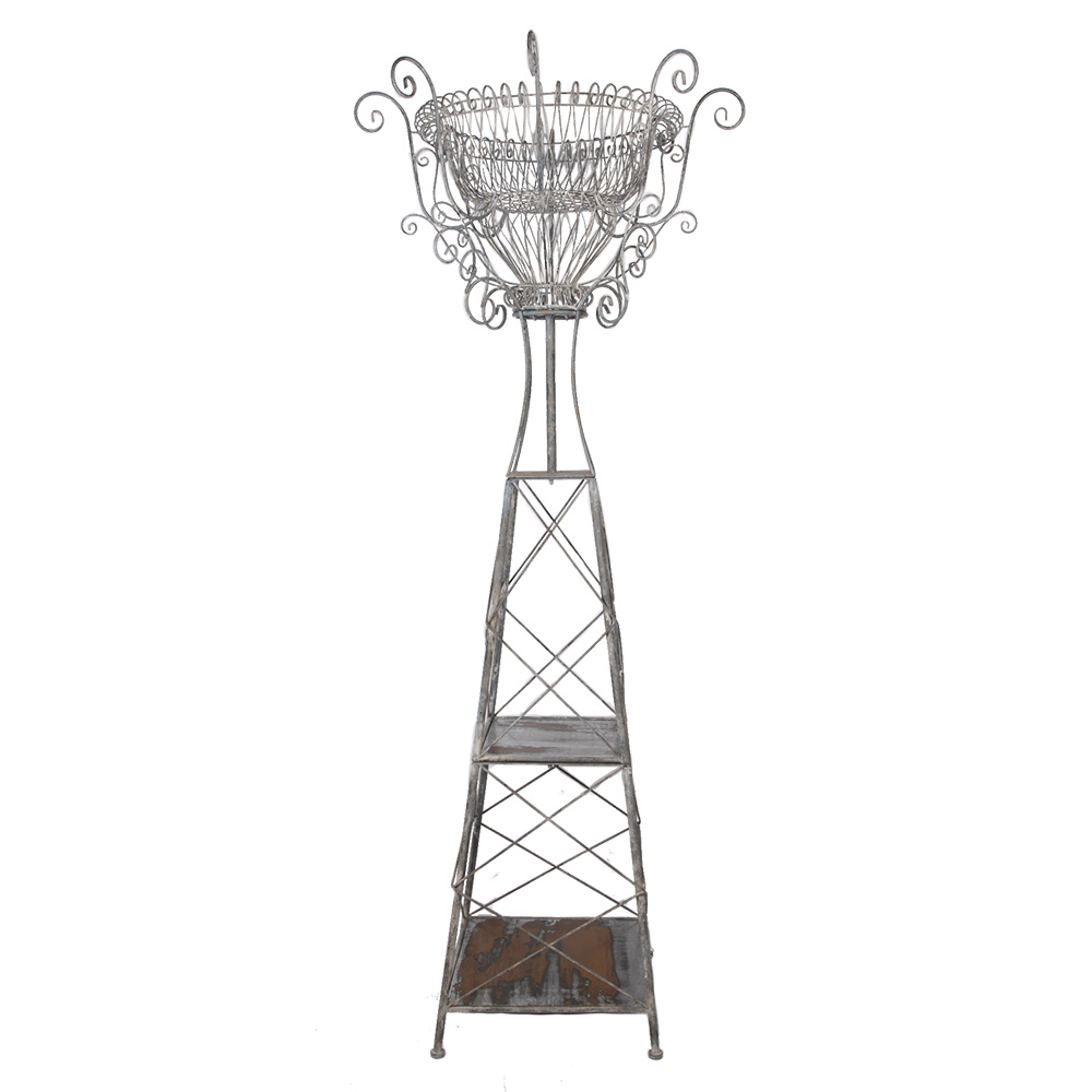 [5Y1348] Planthouder staand 89x89x230 cm