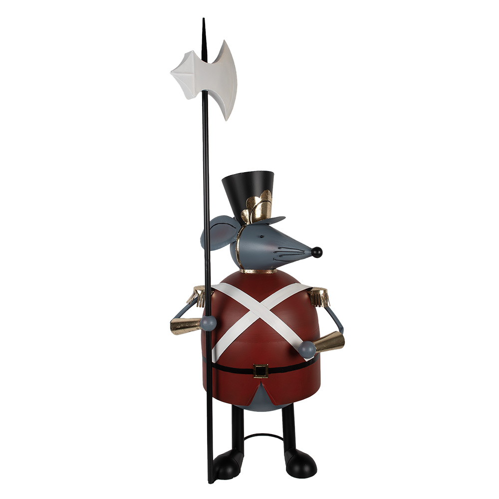 Decoratie muis 50x37x127 cm