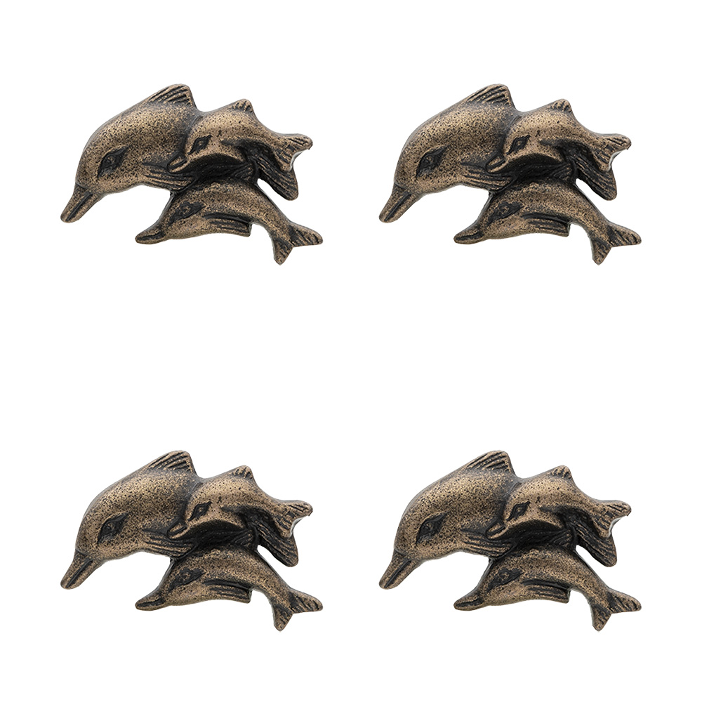 [64897] Deurknop 6x4x4 cm / S3 cm (set 4)