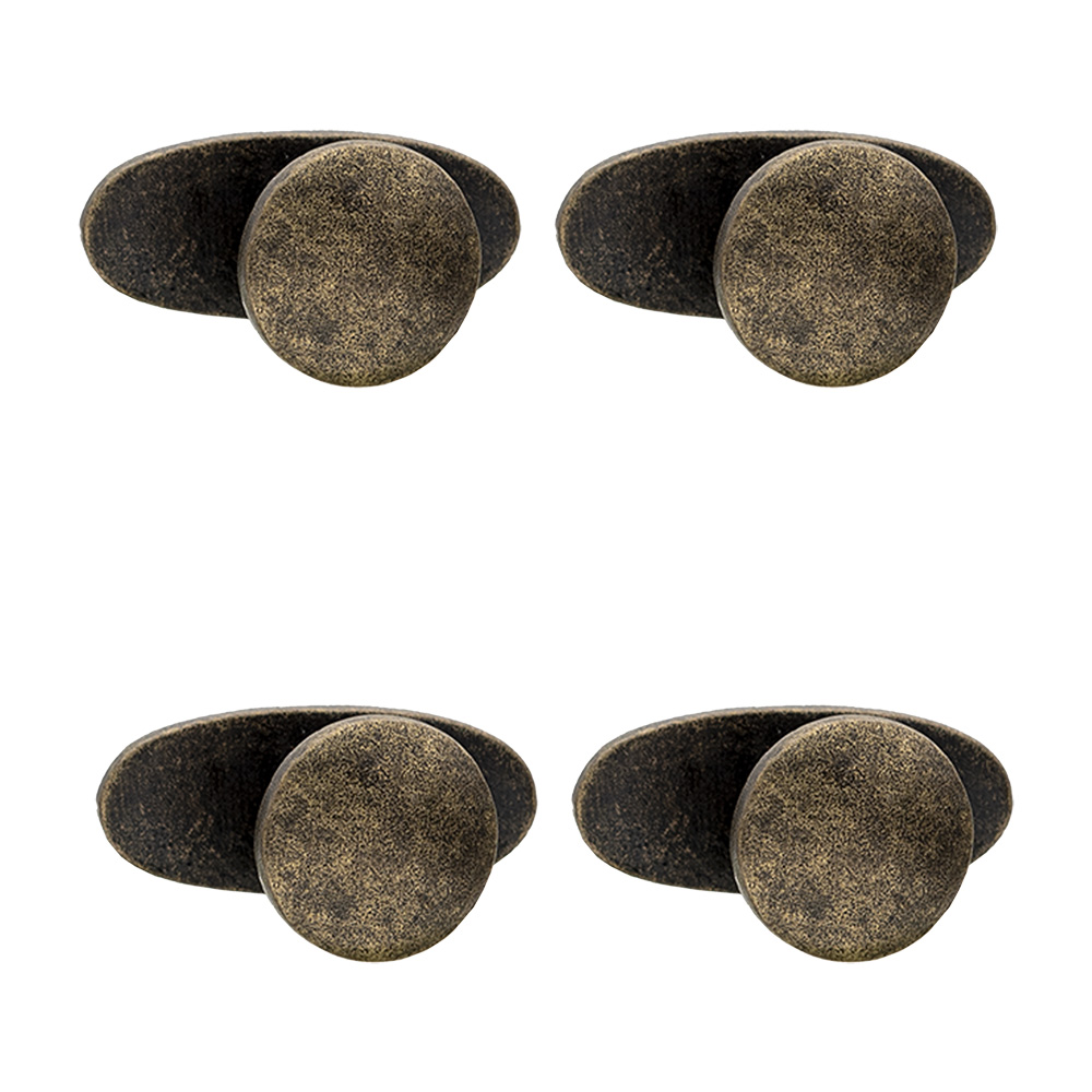 [64899] Deurknop 3x3x5 cm / S3 cm (set 4)