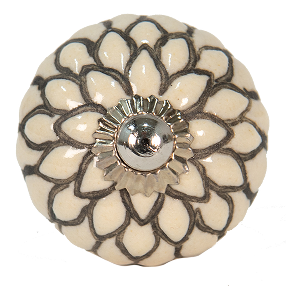 [65003] Deurknop Ø 4x3 cm / S4 cm