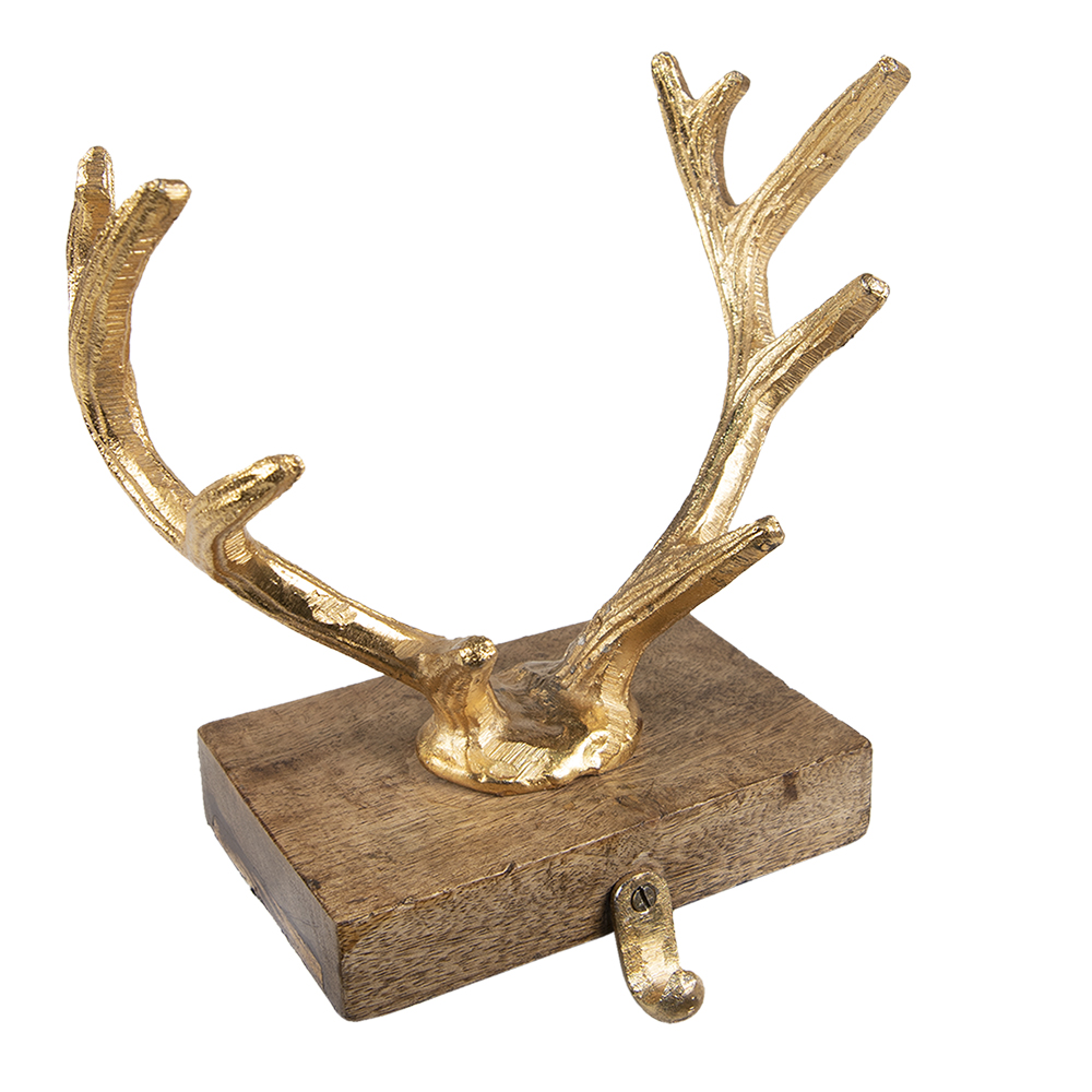 [65141] Sokhanger gewei 14x12x17 cm