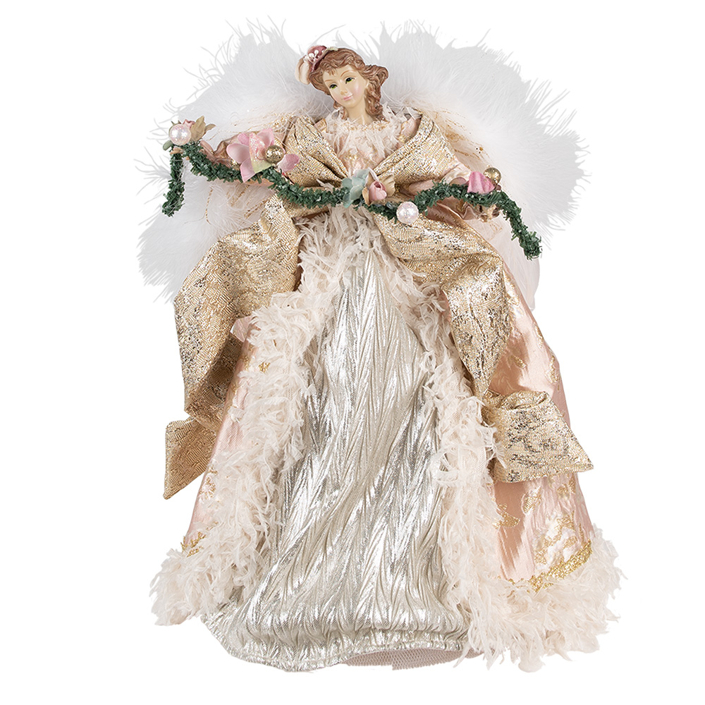 [65263] Decoratie engel 25x20x40 cm