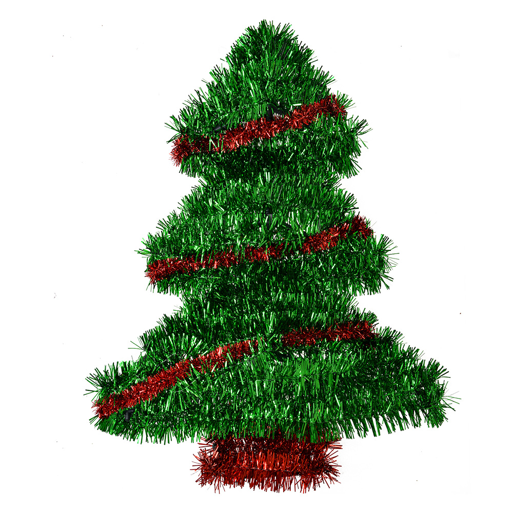 [65530] Wanddecoratie kerstboom 26x3x34 cm