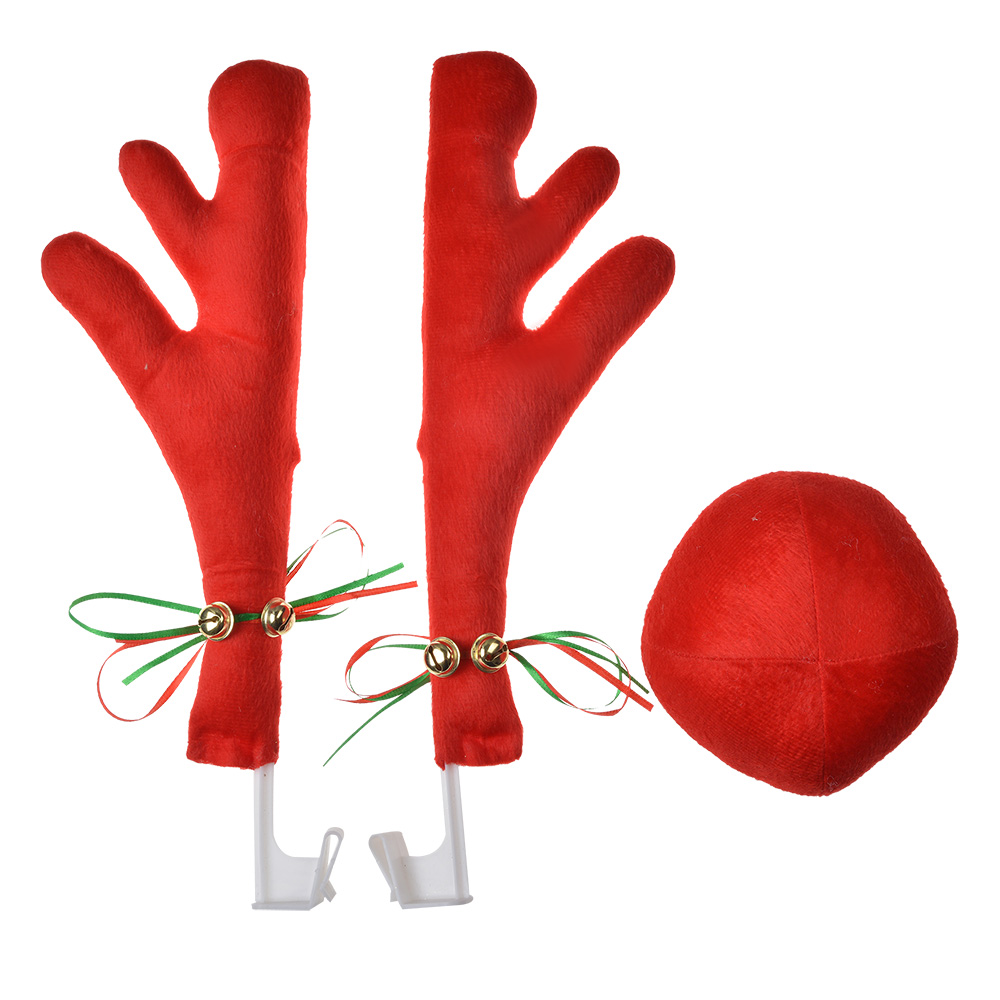 [65684] Decoratie Gewei/Neus voor auto 25x6x41 cm