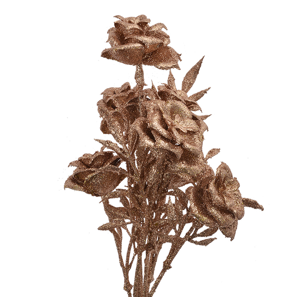 [65797] Decoratie tak met bloemen 11x8x33 cm