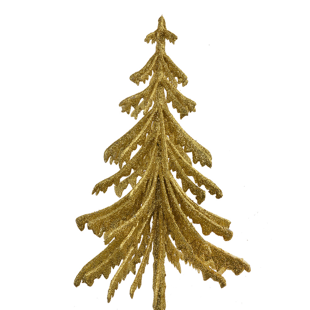 Decoratie kerstboom 17x8x37 cm