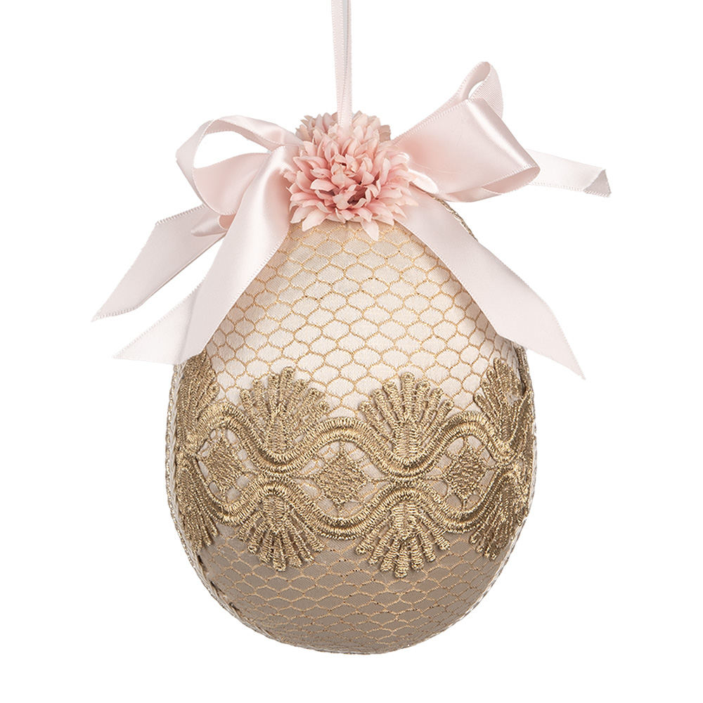 [65918] Decoratie hanger ei Ø 11x14 cm