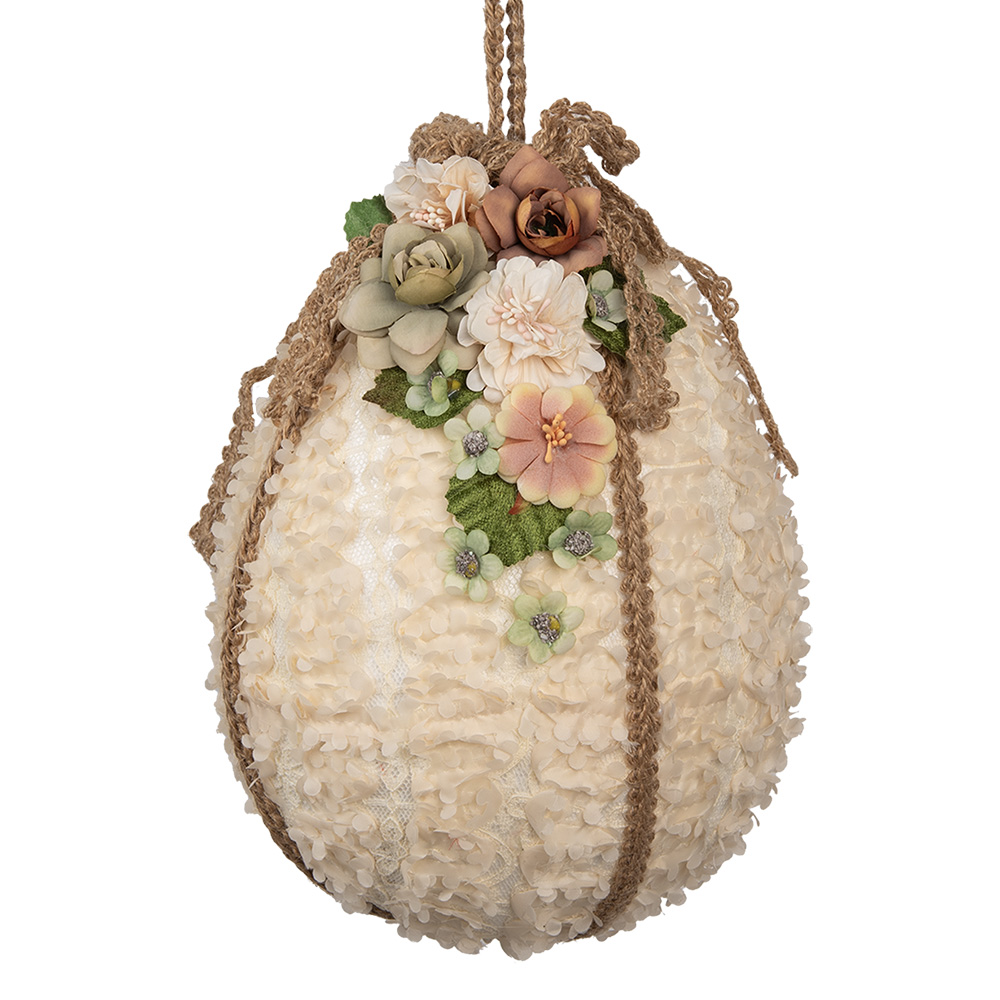 Decoratie hanger ei Ø 20x29 cm
