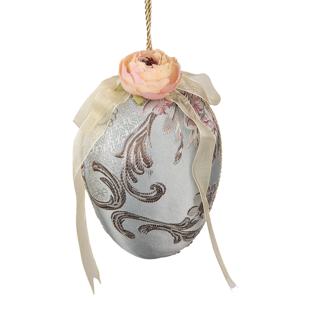 Decoratie hanger ei Ø 11x16 cm