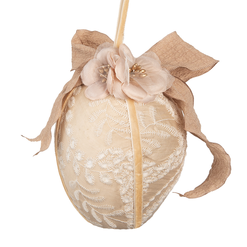 Decoratie hanger ei Ø 11x17 cm