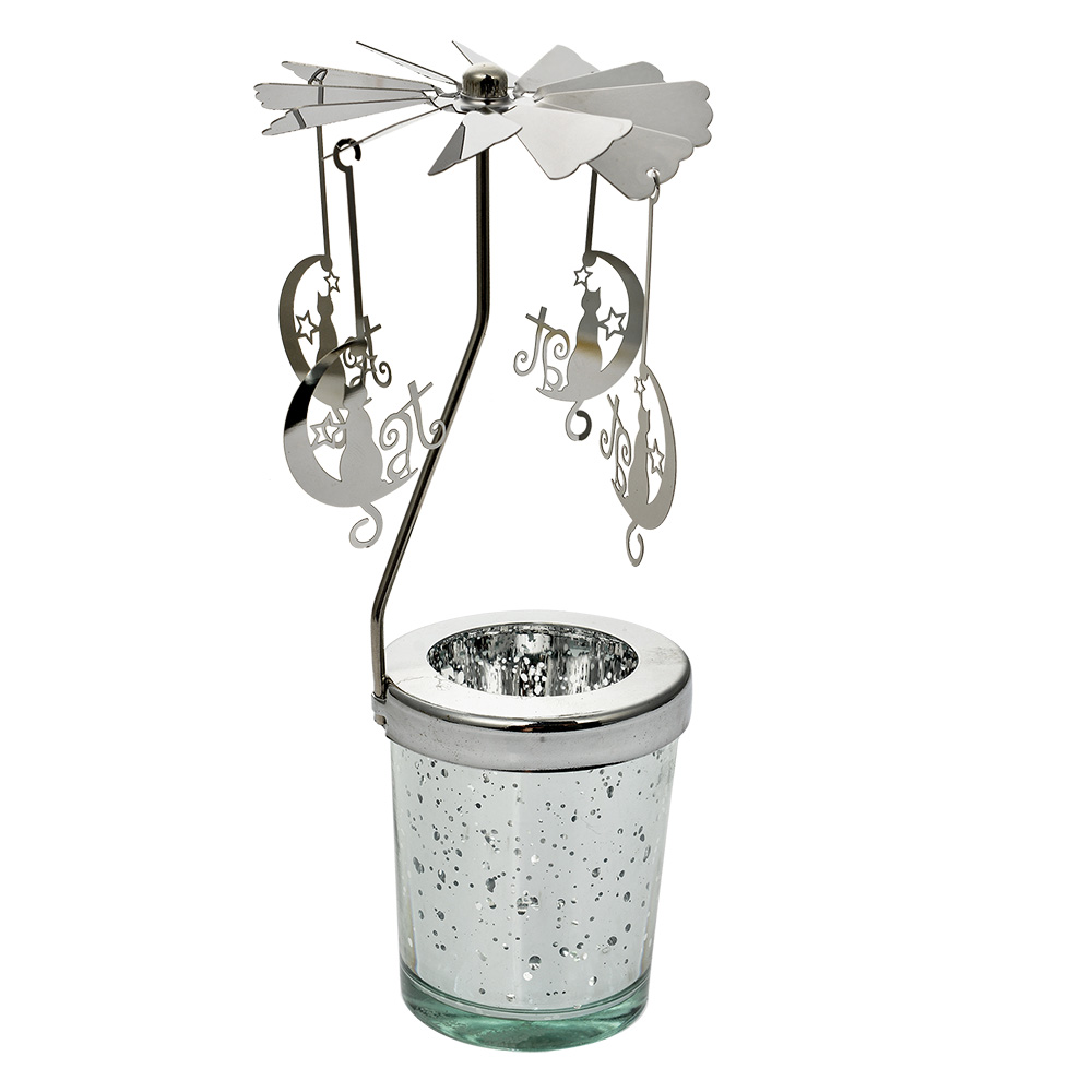 [66001] Theelichtcarrousel Ø 8x17 cm