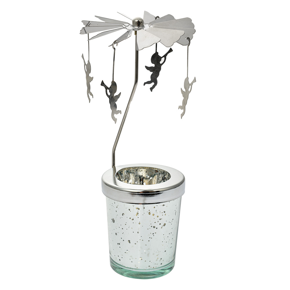 [66079] Theelichtcarrousel Ø 8x17 cm