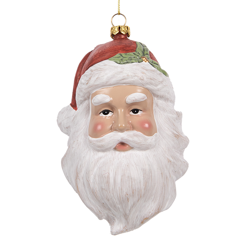 [66083] Decoratie hanger Kerstman 9x7x15 cm