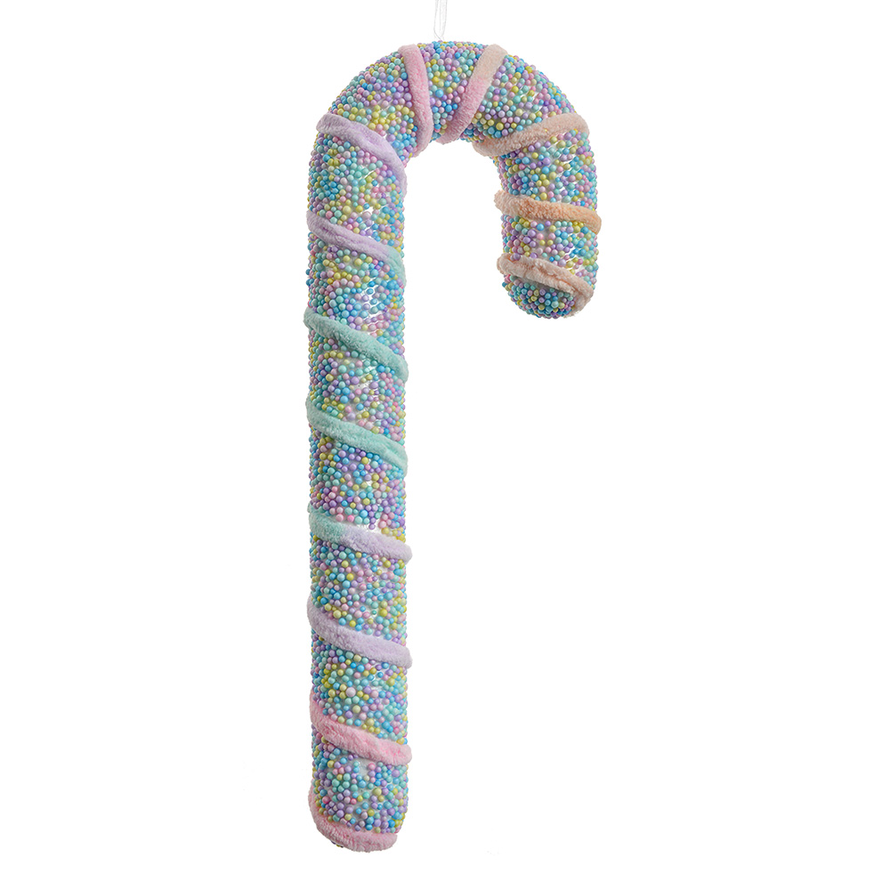 [66101L] Decoratie hanger zuurstok 13x5x34 cm