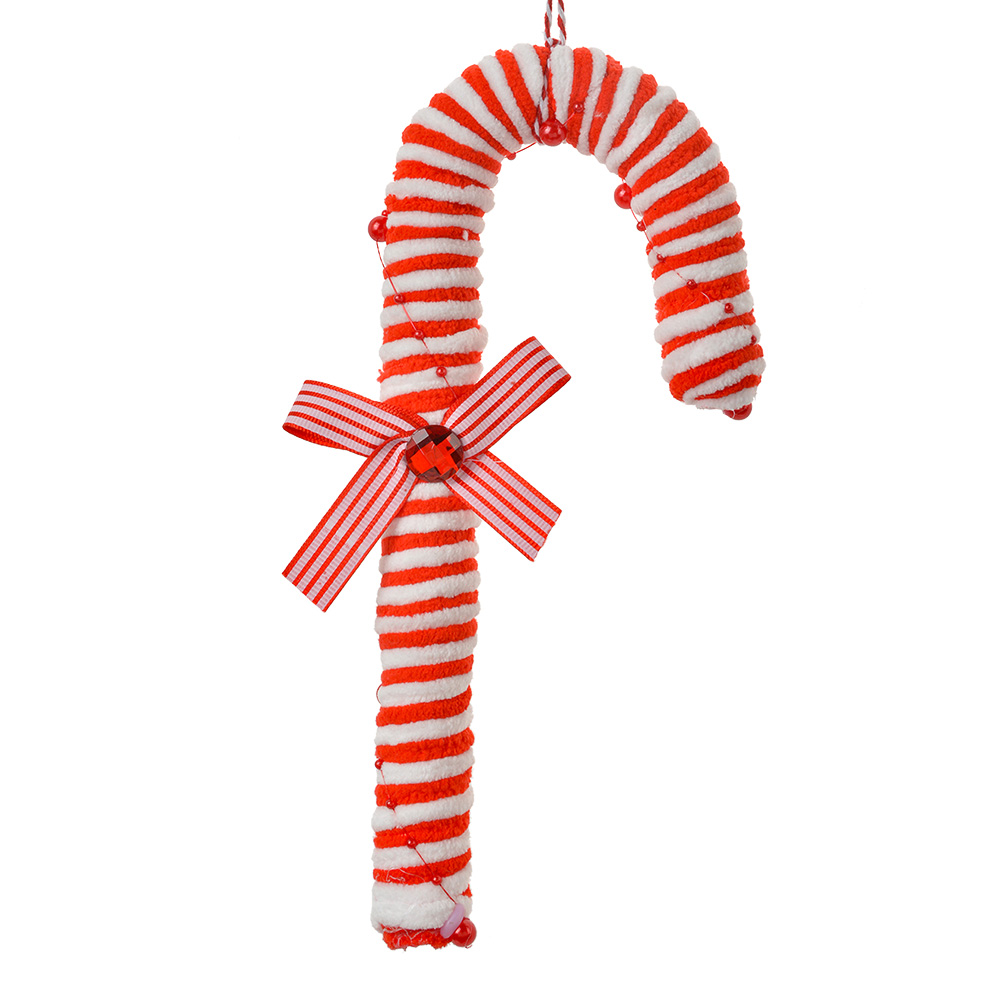 [66102S] Decoratie hanger zuurstok 10x3x26 cm