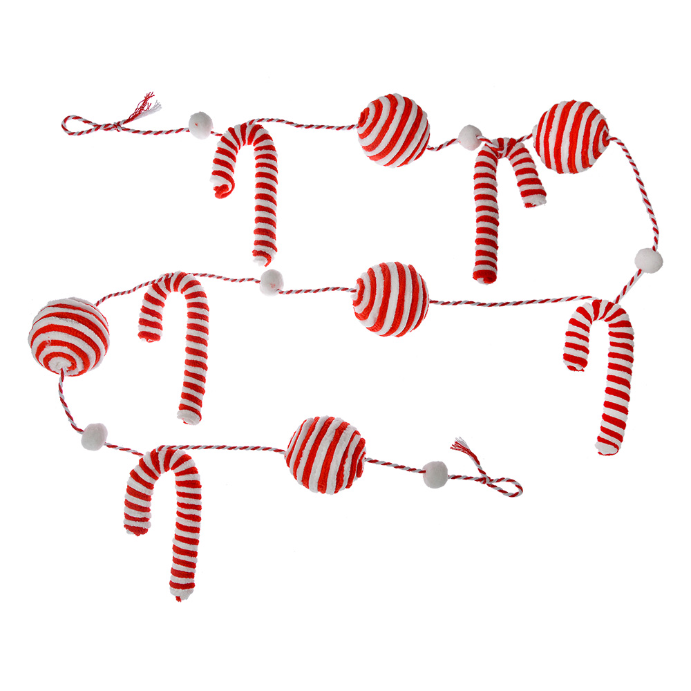 [66113] Decoratie slinger kerst 170x6x6 cm