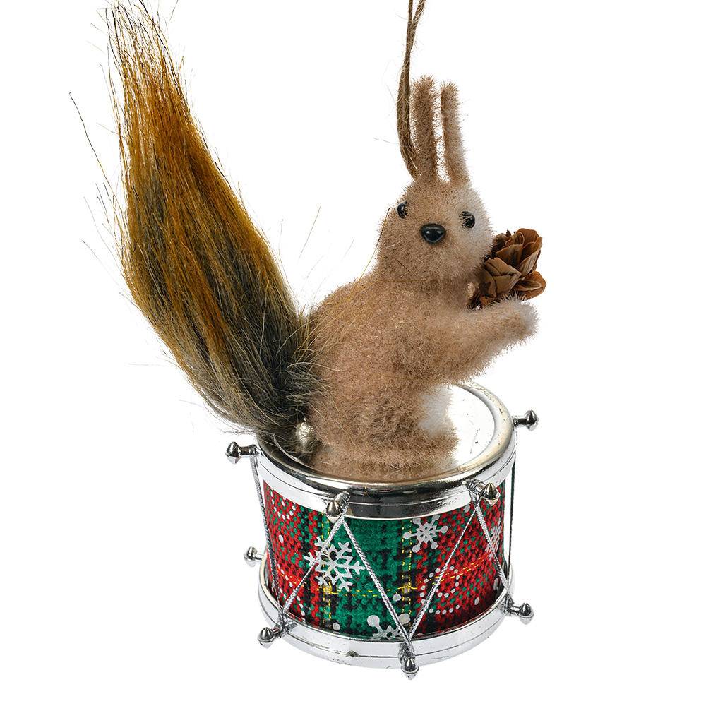 [66119] Decoratie hanger eekhoorn 10x6x11 cm