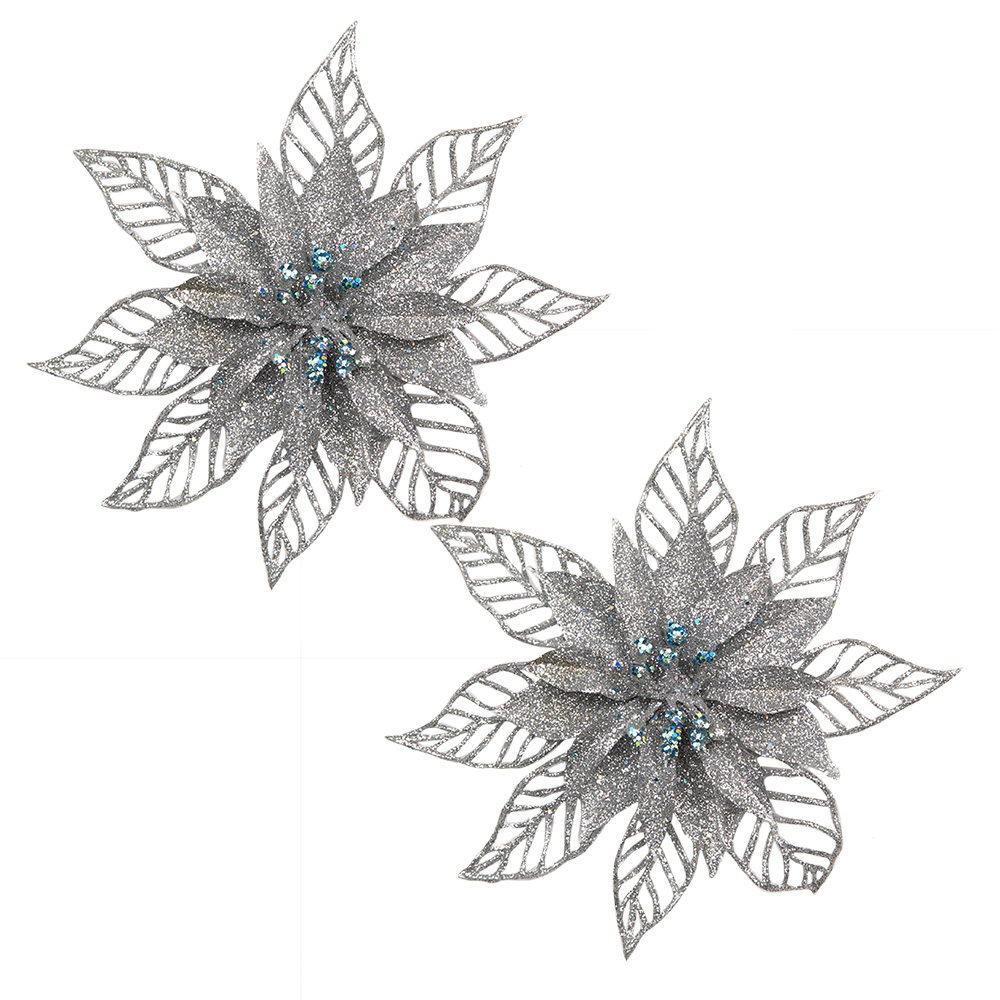 [66186ZI] Decoratie Kerst (2) Ø 15x2 cm