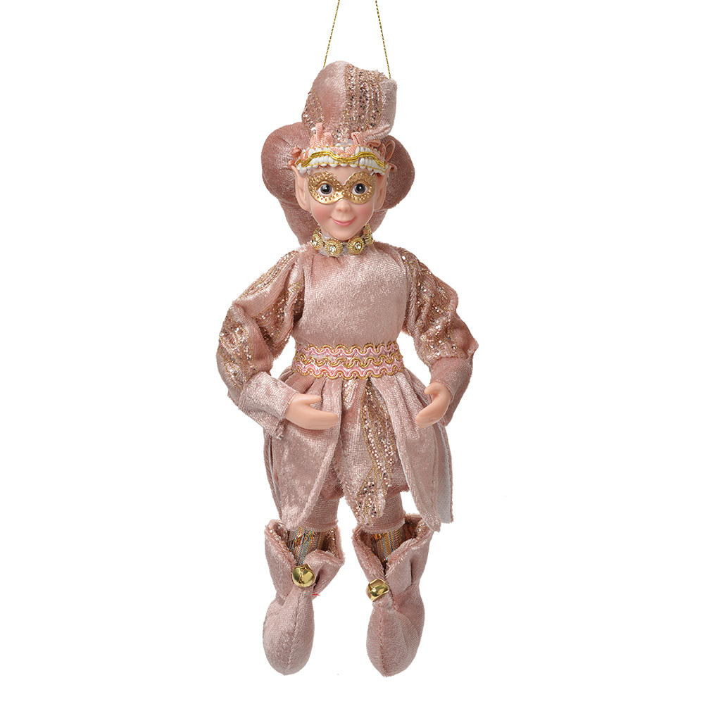 [66218] Decoratie hanger elf 10x8x28 cm