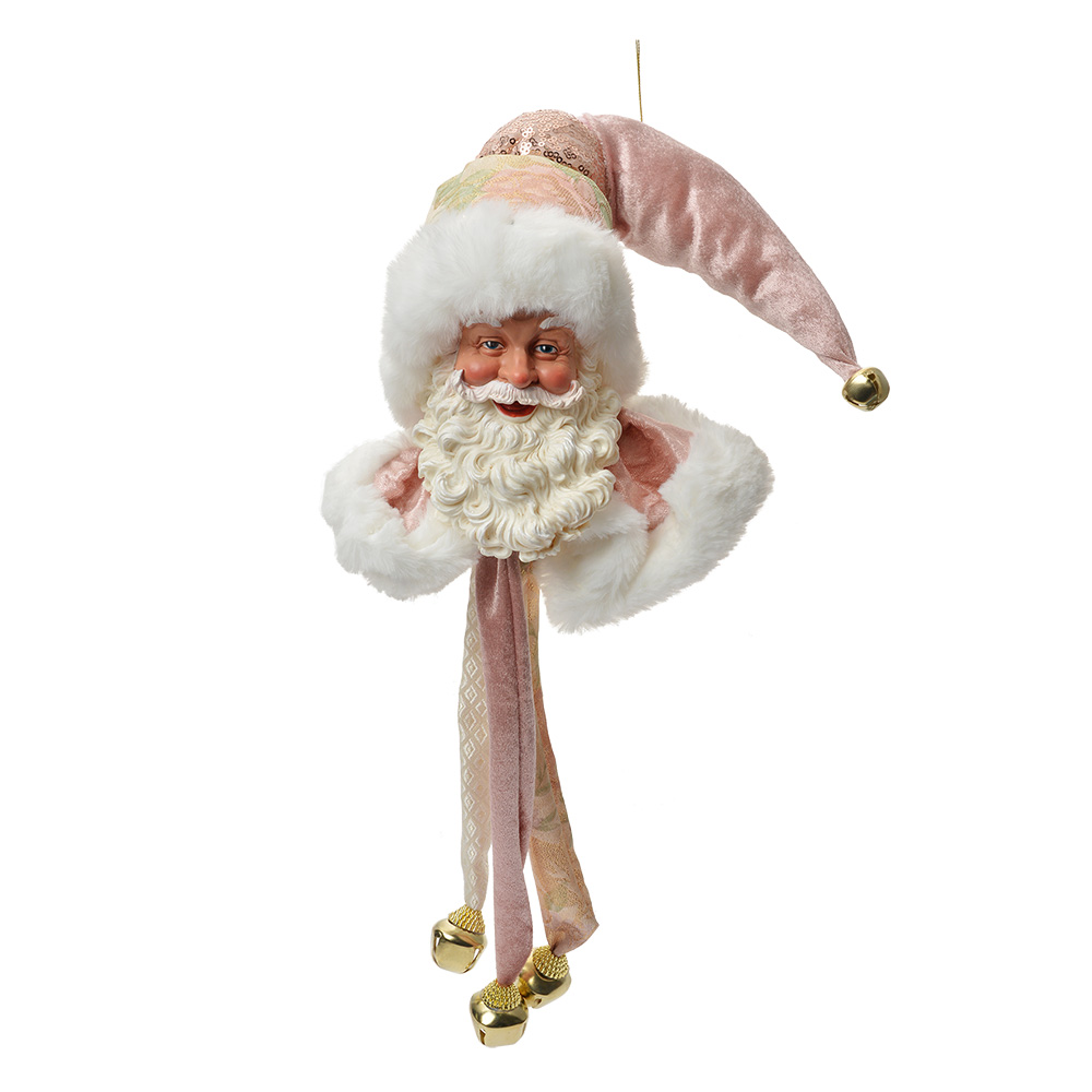 [66225] Decoratie hanger Kerstman 12x13x68 cm